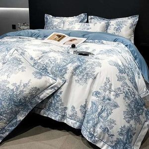 4Pcs Plush Bed Sheet Set