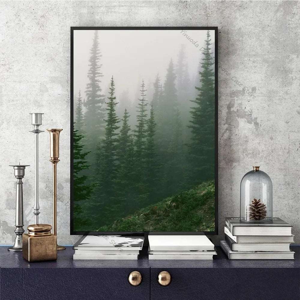 1pc Natural Scenery Forest Poster