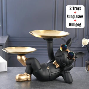 Cool Dog Tray Holding Sculpture - Homerable