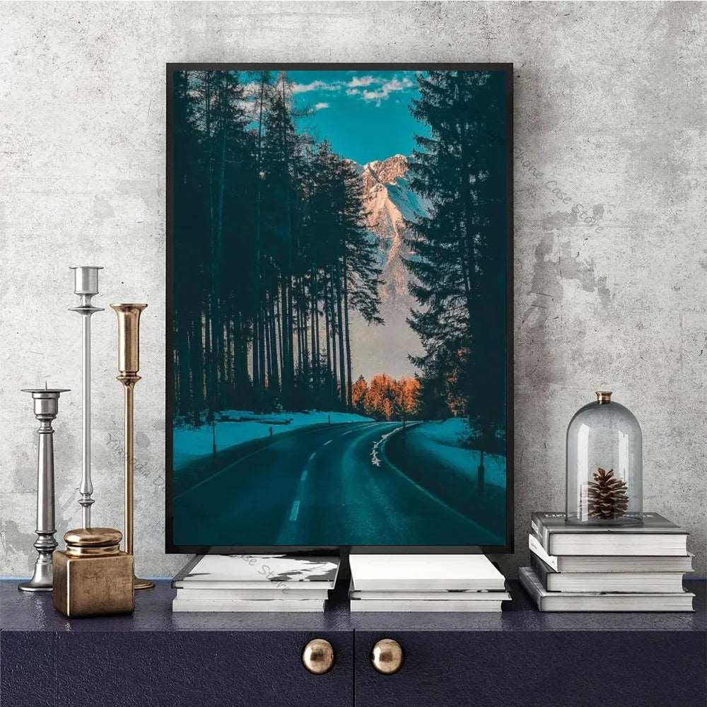 1pc Natural Scenery Forest Poster