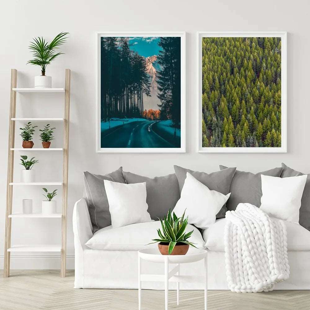 1pc Natural Scenery Forest Poster