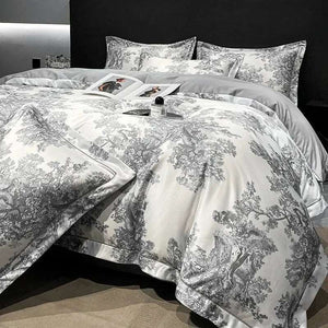 4Pcs Plush Bed Sheet Set