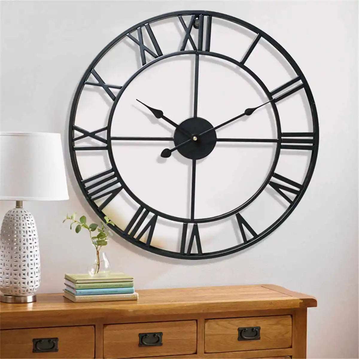 Modern 3D Large Roman Wall Clocks