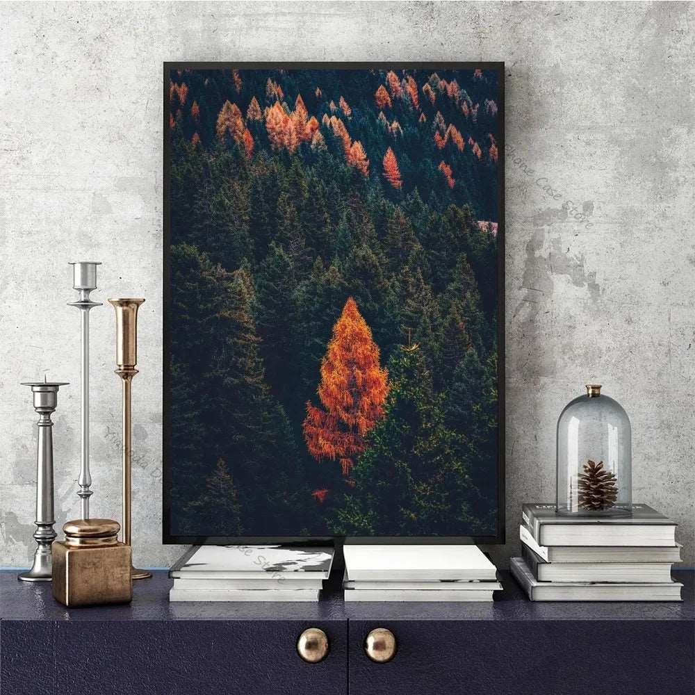 1pc Natural Scenery Forest Poster