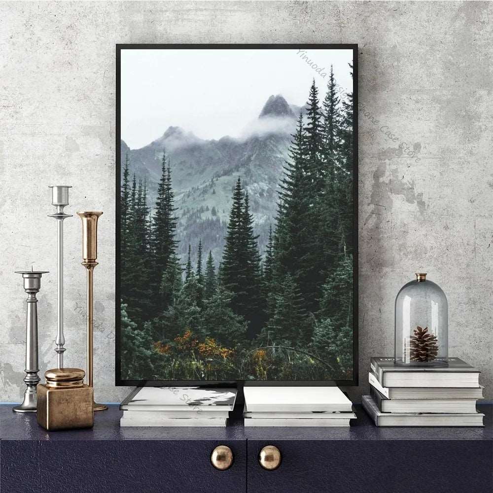 1pc Natural Scenery Forest Poster