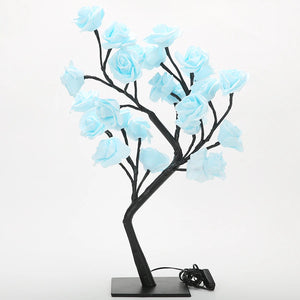 24 LED Rose Tree Flower Lights - Homerable